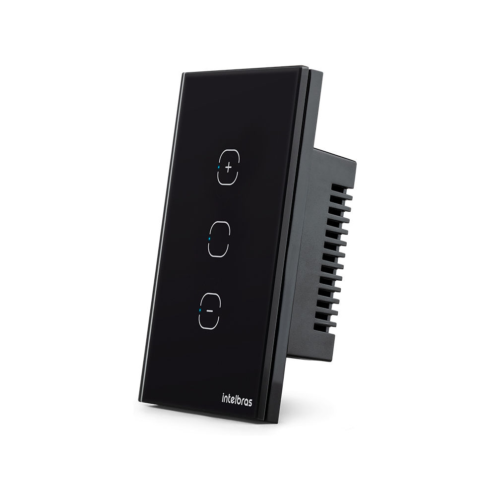 Interruptor dimmer touch smart Wi-Fi - EWS 1101 Preto Interruptor dimmer touch smart Wi-Fi - EWS 1101 Preto