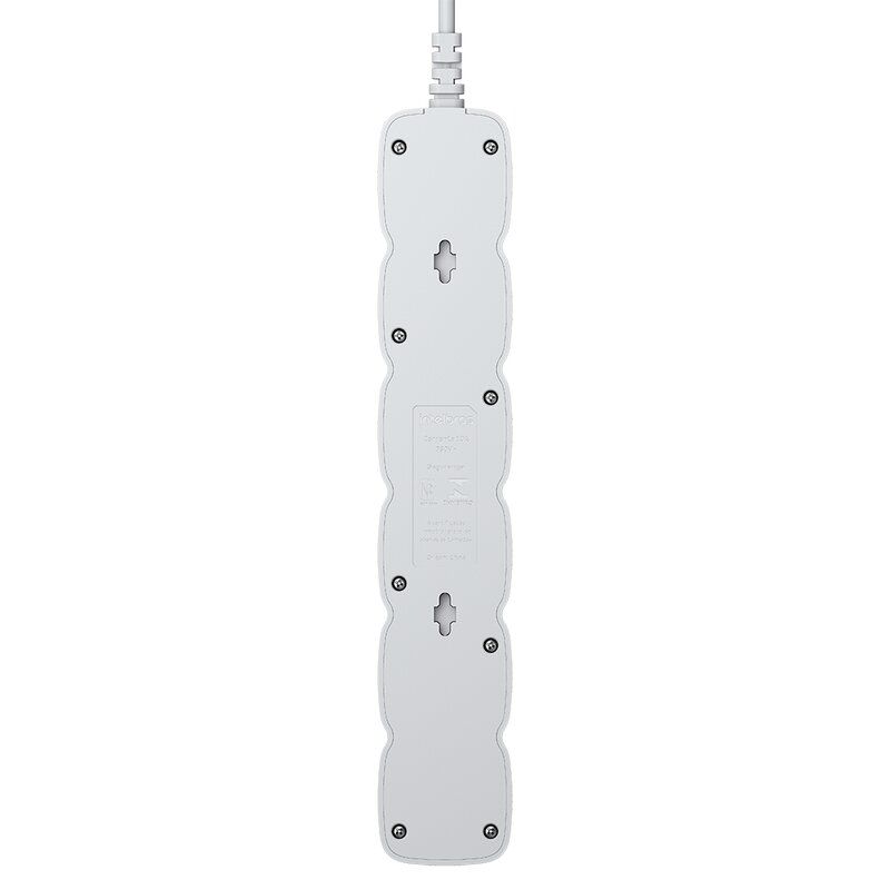 Protetor eletrônico com 5 tomadas - EPE 2005 Branco Protetor eletrônico com 5 tomadas - EPE 2005 Branco