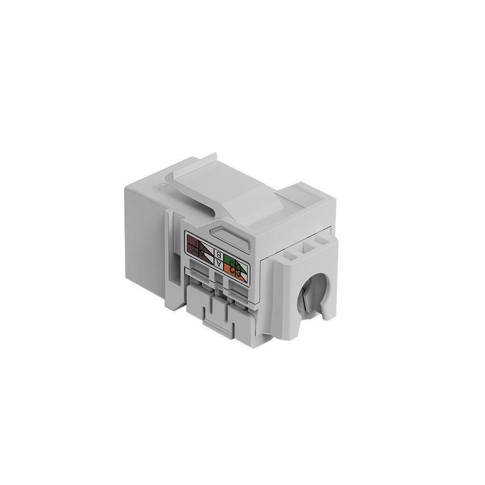 Conector RJ45 FEMEA 90° CAT 6 Keystone Jack Conector RJ45 FEMEA 90° CAT 6 Keystone Jack