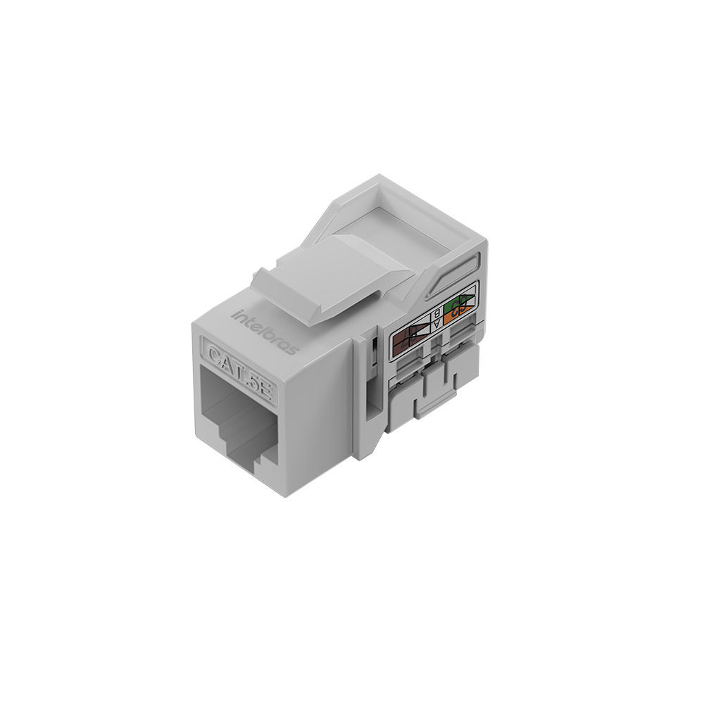 Conector RJ45 FEMEA 90° CAT 5E Keystone Jack Conector RJ45 FEMEA 90° CAT 5E Keystone Jack