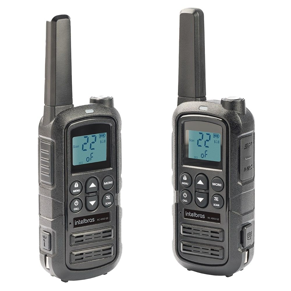 Rádio Comunicador - RC 4002 G2 Rádio Comunicador - RC 4002 G2