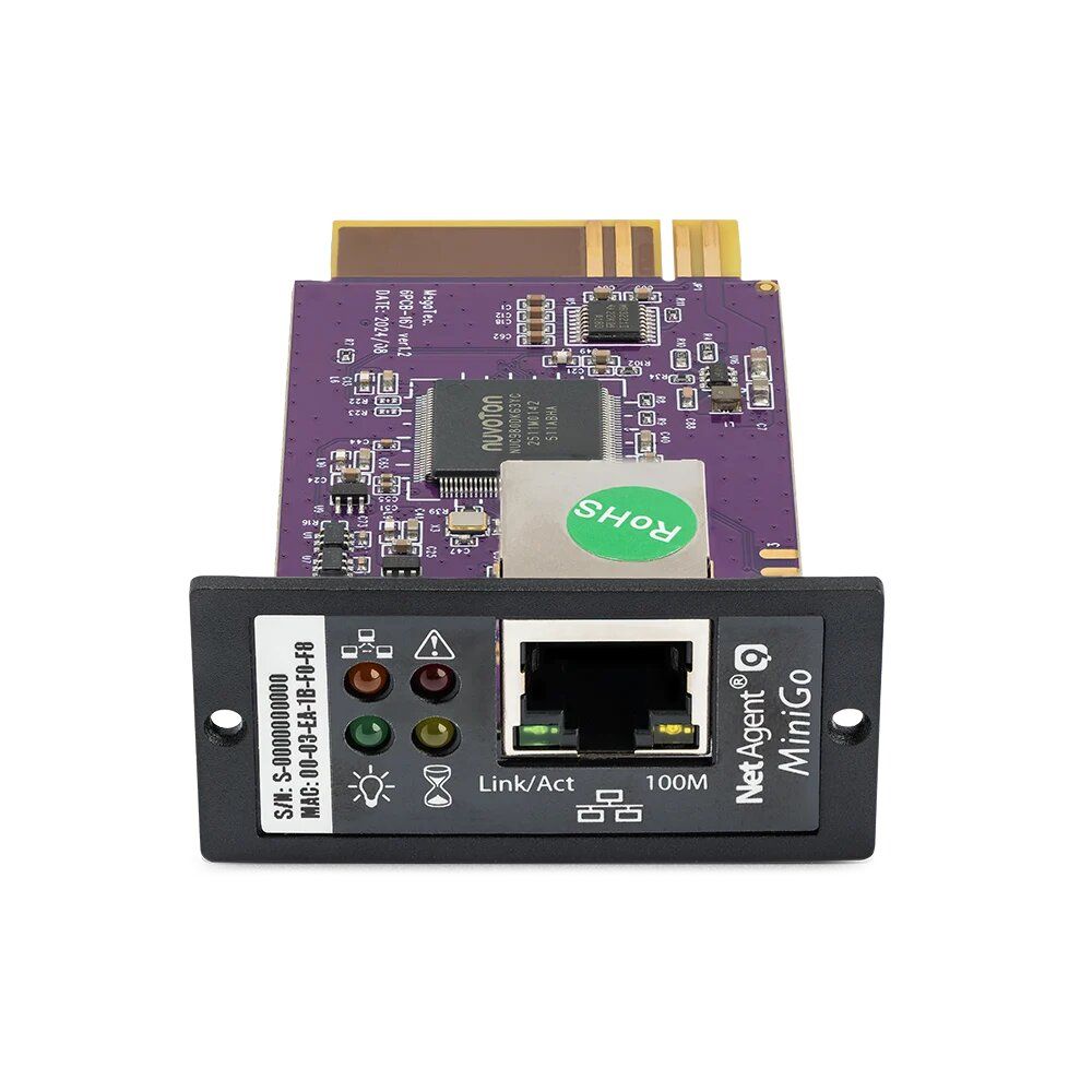 Placa SNMP para gerenciamento remoto - PGR 801S Placa SNMP para gerenciamento remoto - PGR 801S