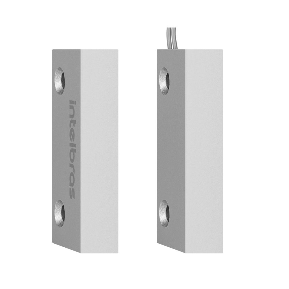 Sensor de abertura magnético com fio - XAS Porta de Aço Mini Sensor de abertura magnético com fio - XAS Porta de Aço Mini