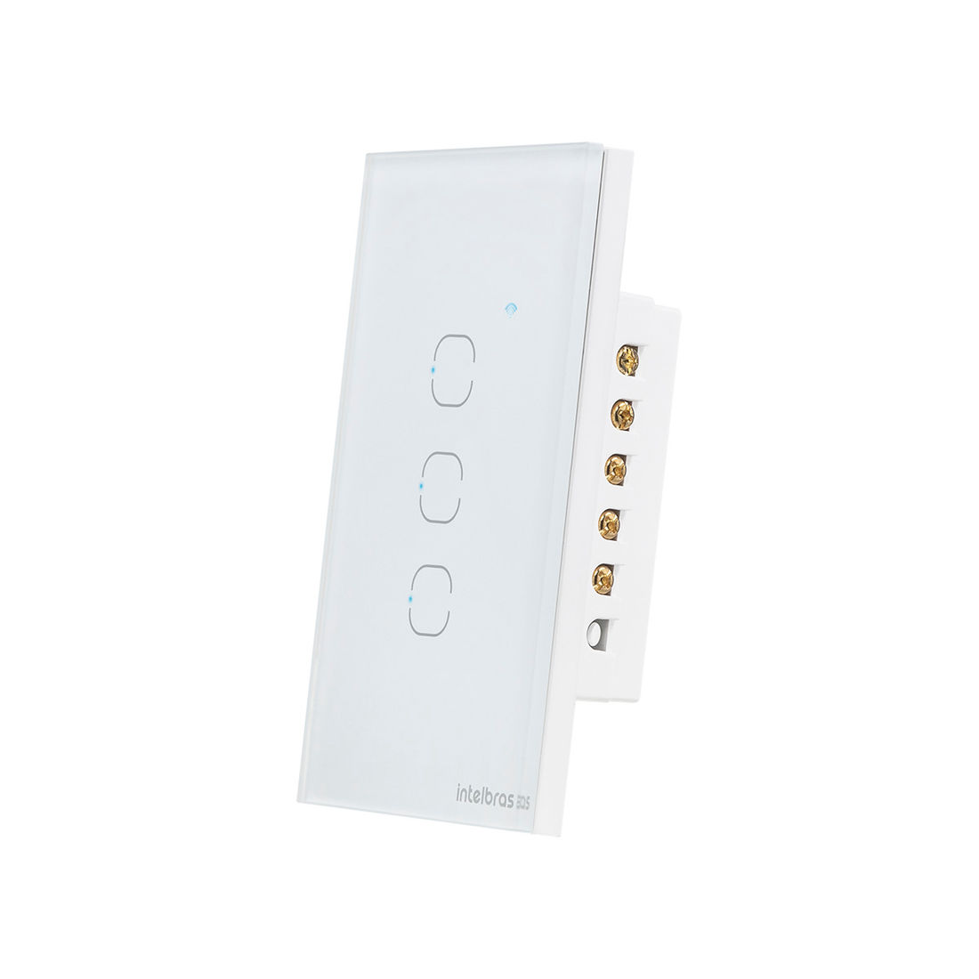 Interruptor touch inteligente zigbee Branco - EZS 1003 Interruptor touch inteligente zigbee Branco - EZS 1003