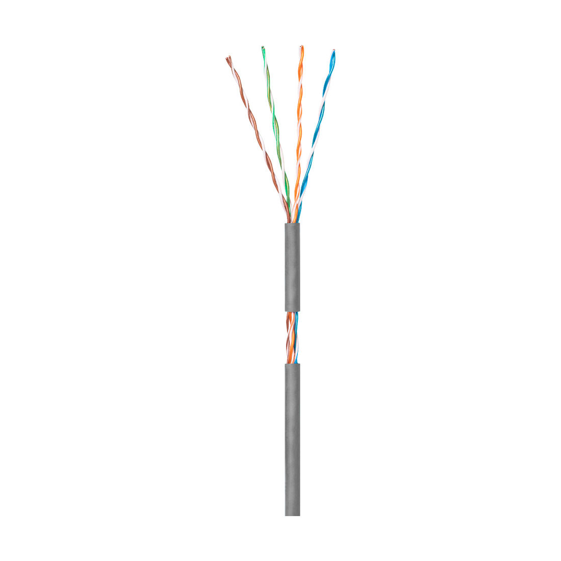 Cabo U/UTP LAN para redes de dados CAT5E - IMPACT LAN CAT5E Cinza 305M Cabo U/UTP LAN para redes de dados CAT5E - IMPACT LAN CAT5E Cinza 305M