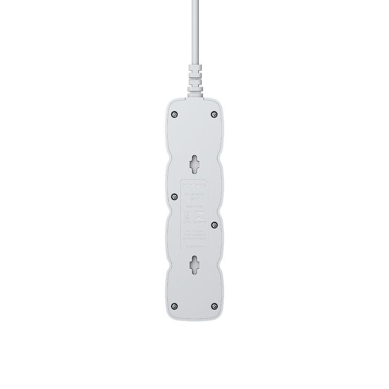Protetor eletrônico com 3 tomadas - EPE 2003 Branco Protetor eletrônico com 3 tomadas - EPE 2003 Branco