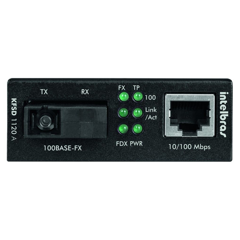 Conversor de Mídia - KFSD 1120 A - Fast Ethernet Monomodo 20 km WDM Conversor de Mídia - KFSD 1120 A - Fast Ethernet Monomodo 20 km WDM