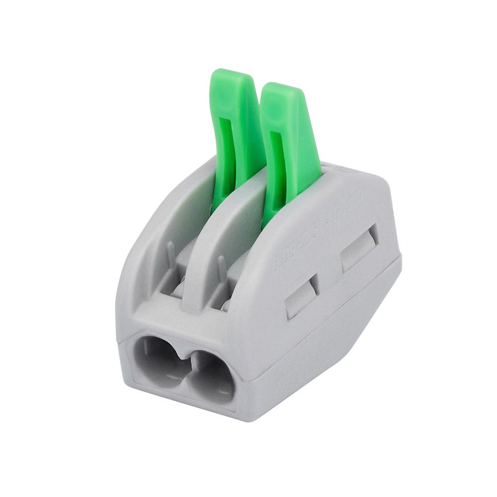 Conector para fios 4 mm² - Conex 1000 Clip 2 vias Conector para fios 4 mm² - Conex 1000 Clip 2 vias