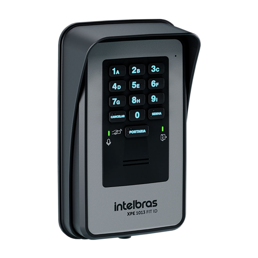 Terminal dedicado porteiro eletrônico com RFID - XPE 1013 FIT ID