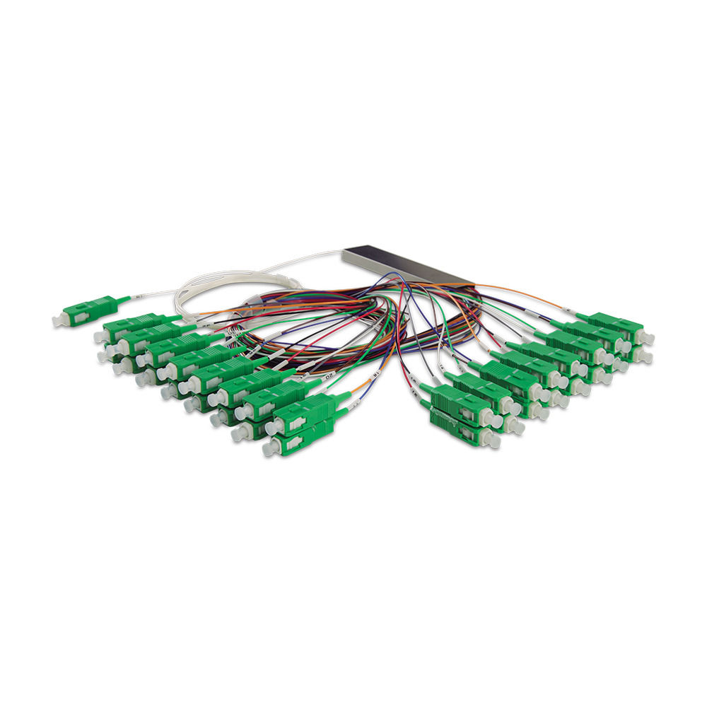 Splitter Óptico 1x32 com conector SC/APC Balanceado - XFS 1322 Splitter Óptico 1x32 com conector SC/APC Balanceado - XFS 1322