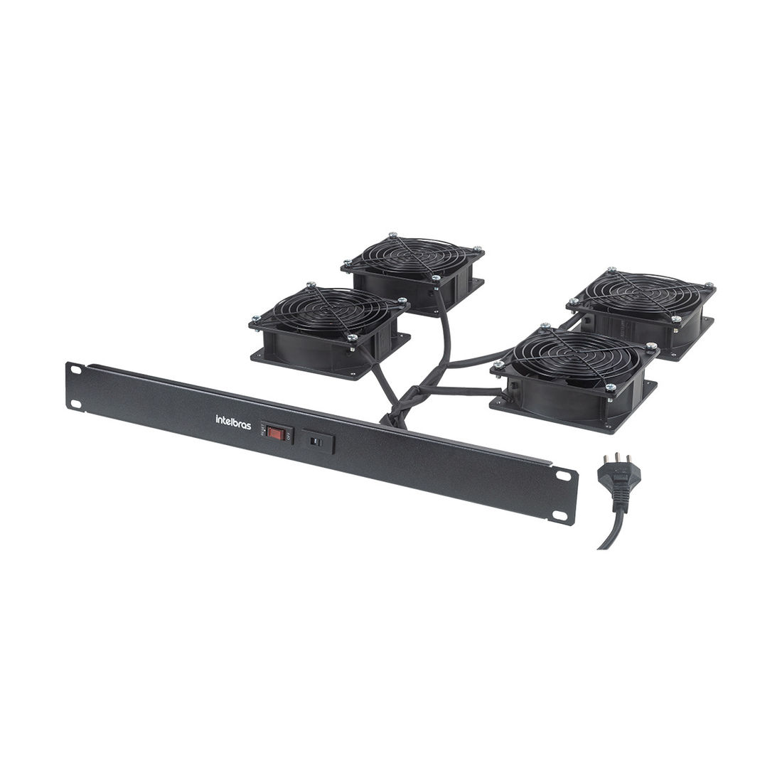 Kit ventilação para Racks com 4 ventiladores - KVR 4V