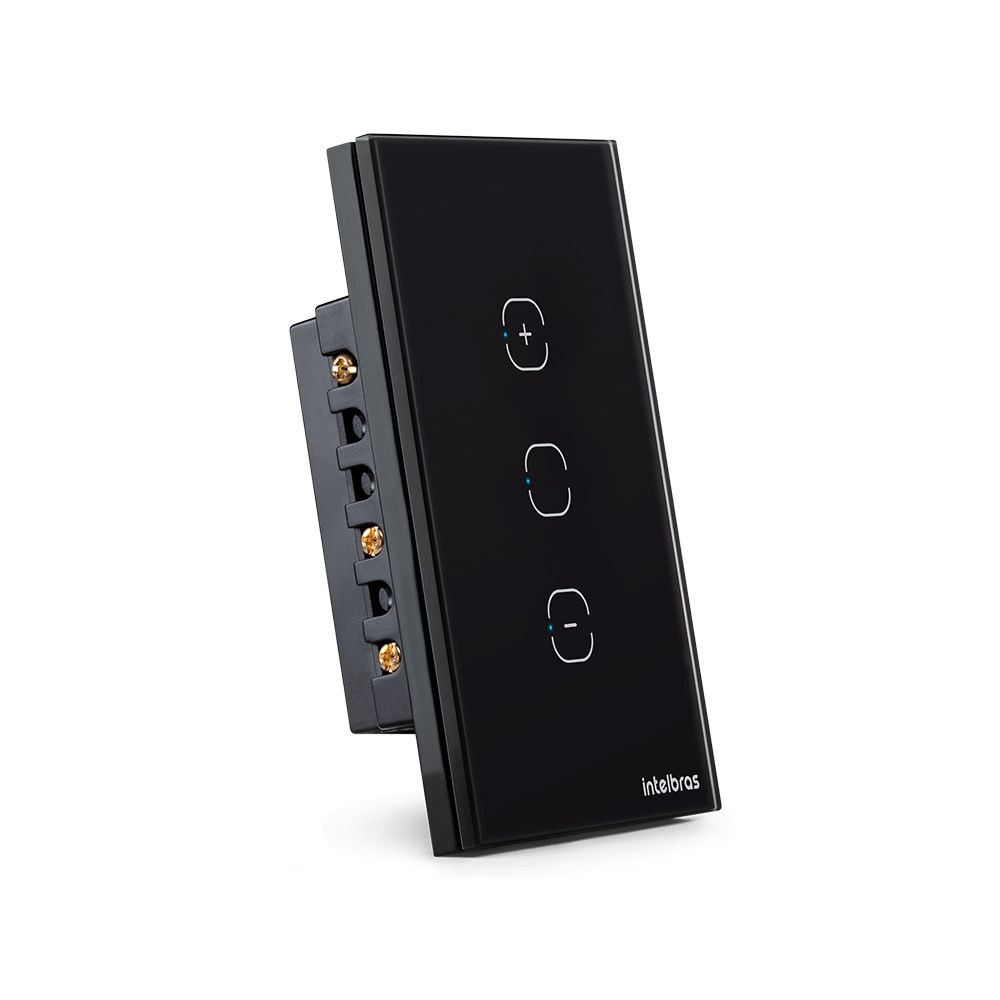Interruptor dimmer touch smart Wi-Fi - EWS 1101 Preto Interruptor dimmer touch smart Wi-Fi - EWS 1101 Preto