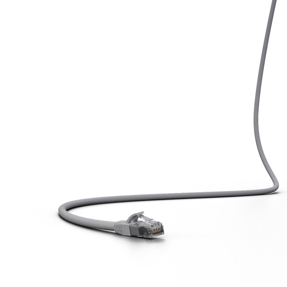 Patch Cord IMPACT GIGA U/UTP 4P CAT6 LSZH CINZA 2,5M Patch Cord IMPACT GIGA U/UTP 4P CAT6 LSZH CINZA 2,5M