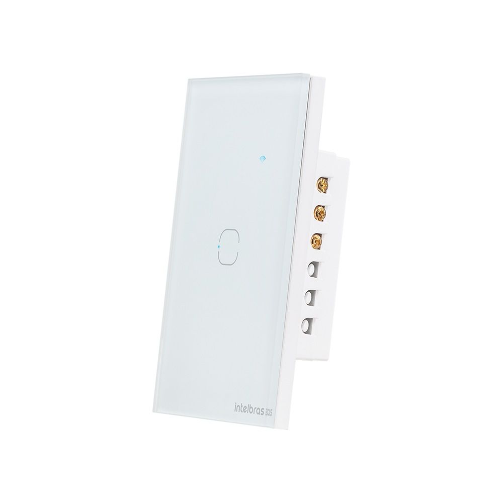 Interruptor touch inteligente Wi-Fi - MIS 1001 Branco