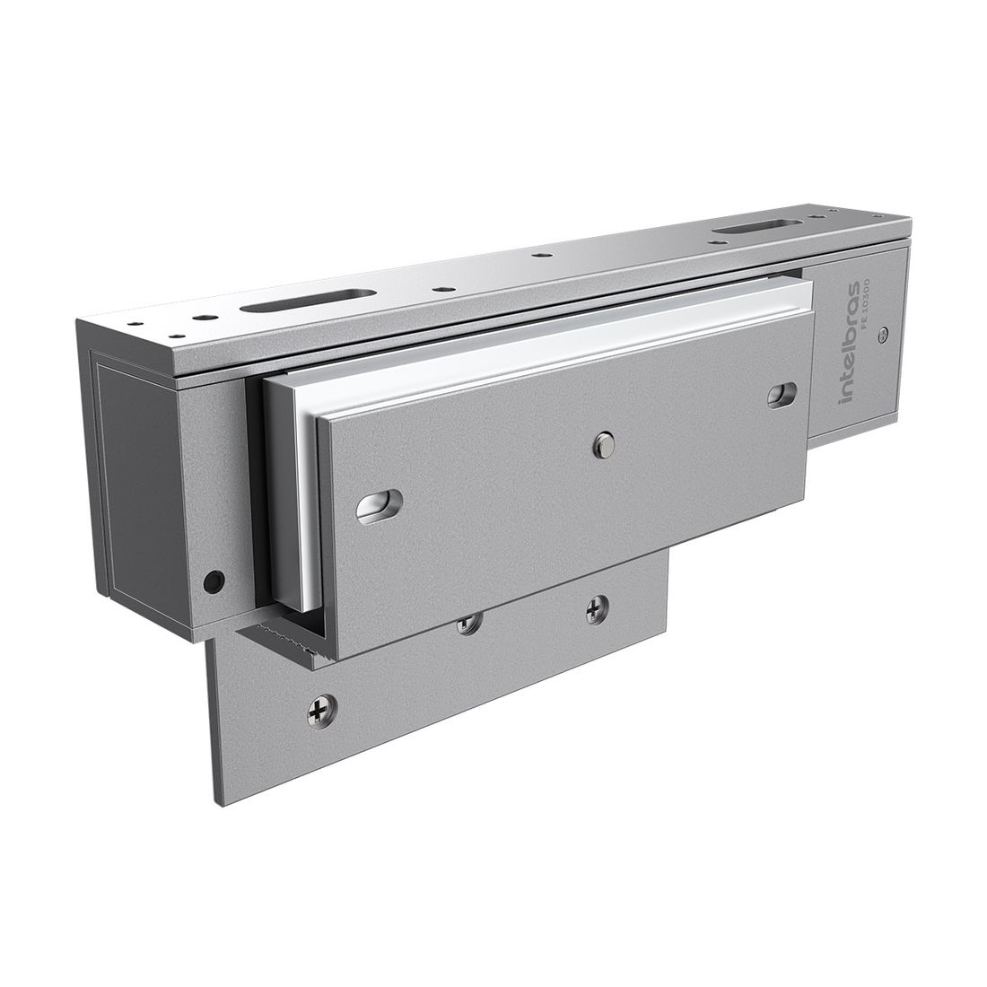 Fechadura Eletroímã 300 Kgf com sensor - FE 10300 V2 - Prata