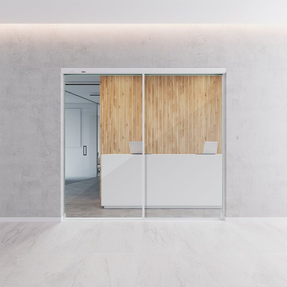 Automatizador de Porta deslizante 2,2M - PD 300 Branco Automatizador de Porta deslizante 2,2M - PD 300 Branco