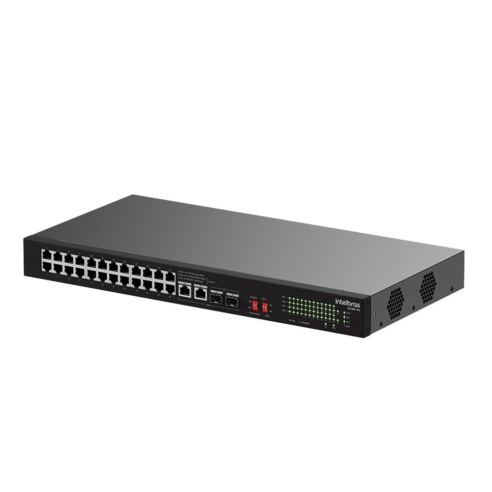 Switch Não Gerenciável Fast Ethernet PoE 26 portas - S1126F-PA Switch Não Gerenciável Fast Ethernet PoE 26 portas - S1126F-PA