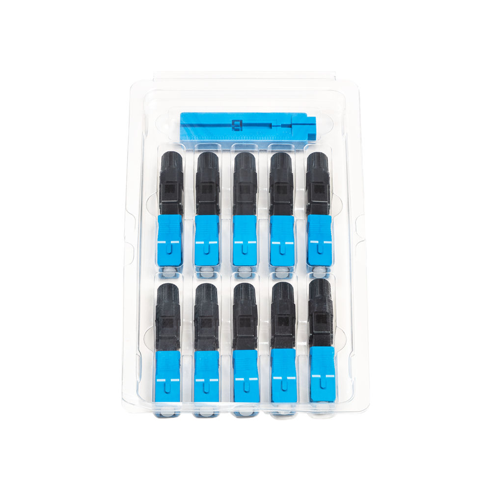 Conectores para Fibra Óptica de Campo SC/UPC - XFF 1RS (Pacote 10 unidades) Conectores para Fibra Óptica de Campo SC/UPC - XFF 1RS (Pacote 10 unidades)