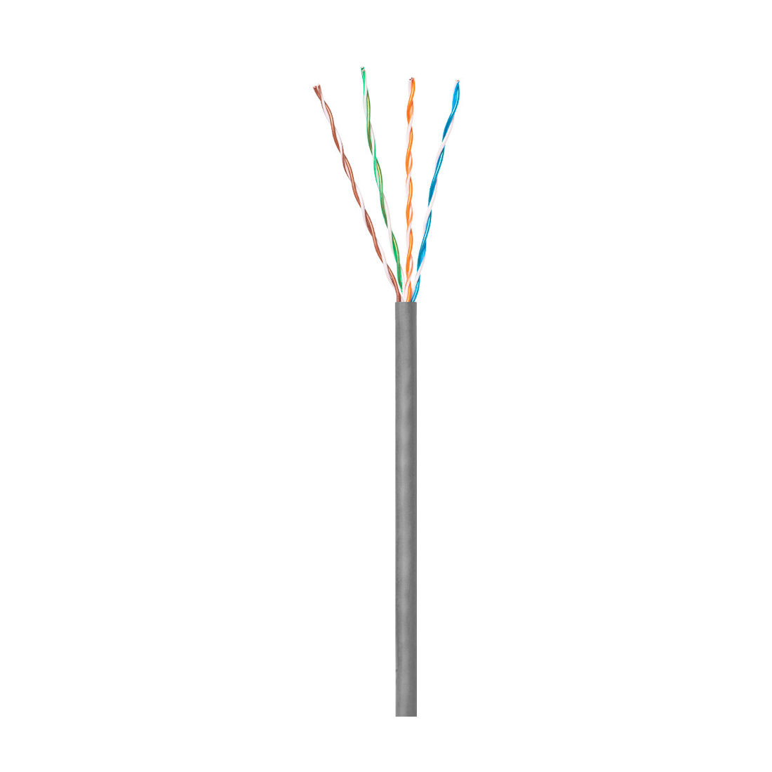 Cabo U/UTP LAN para redes de dados CAT5E - IMPACT LAN CAT5E Cinza 305M Cabo U/UTP LAN para redes de dados CAT5E - IMPACT LAN CAT5E Cinza 305M