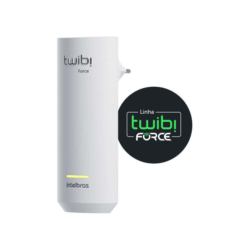 Extensor Wi-Fi Mesh dual band - Twibi Force Plug Extensor Wi-Fi Mesh dual band - Twibi Force Plug