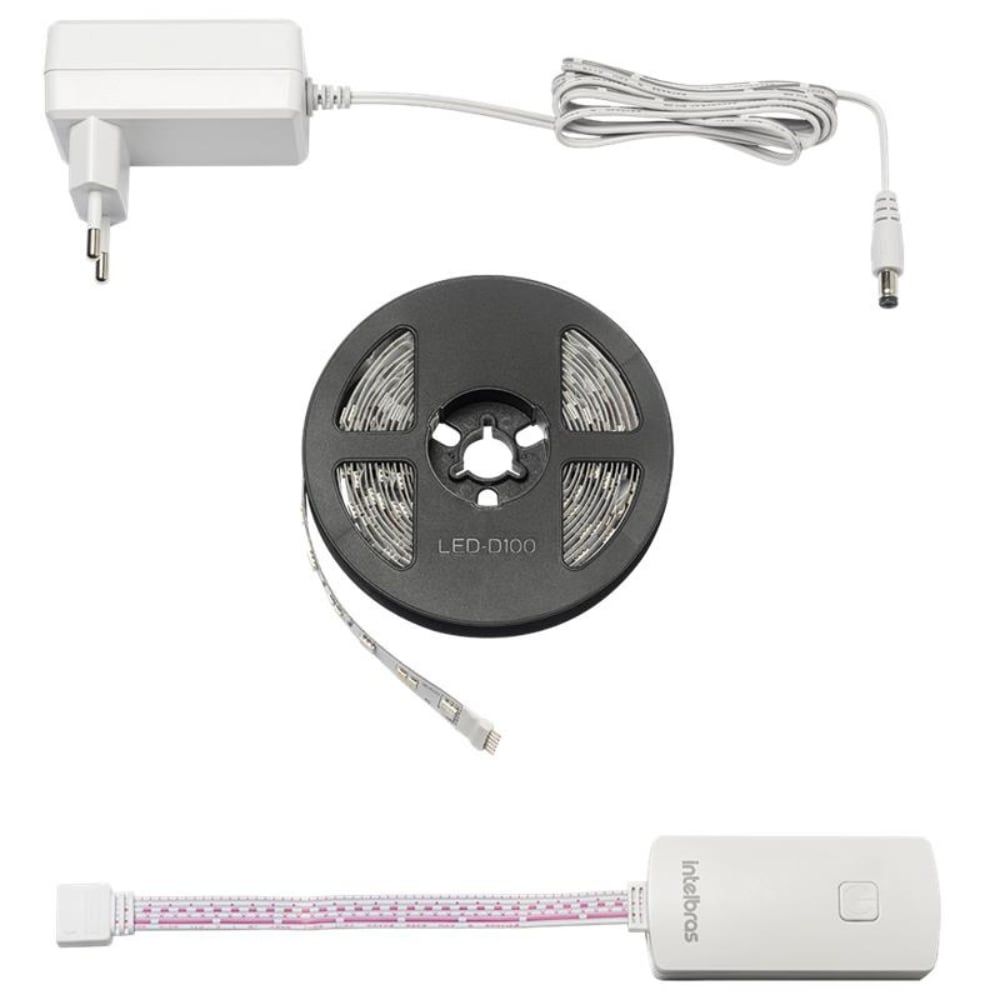 Kit Fita LED Inteligente de 3 metros - EFLS 6030 Kit Fita LED Inteligente de 3 metros - EFLS 6030