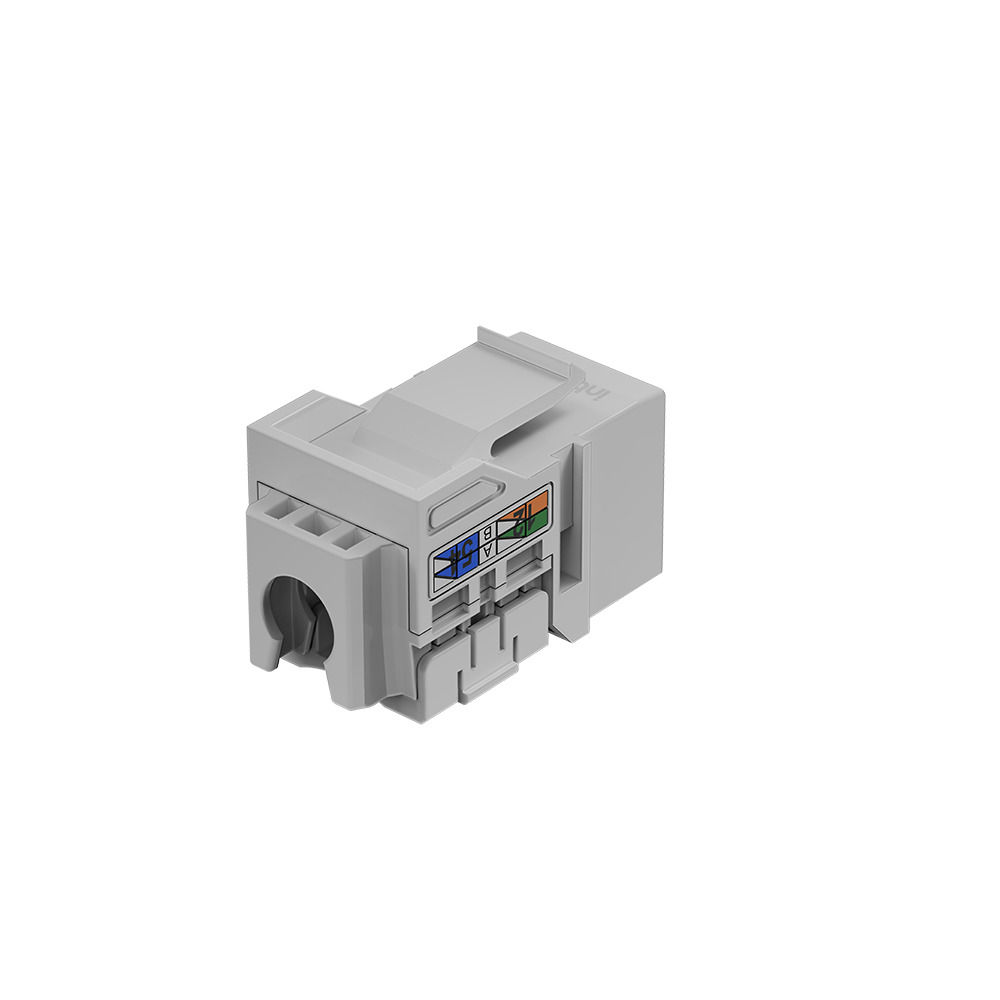 Conector RJ45 FEMEA 90° CAT 5E Keystone Jack Conector RJ45 FEMEA 90° CAT 5E Keystone Jack