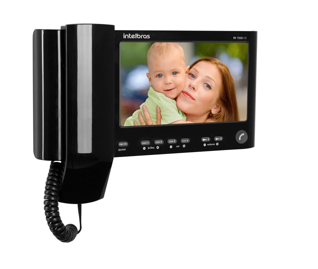 Videoporteiro Módulo interno - IV 7000 HS IN (Preto)