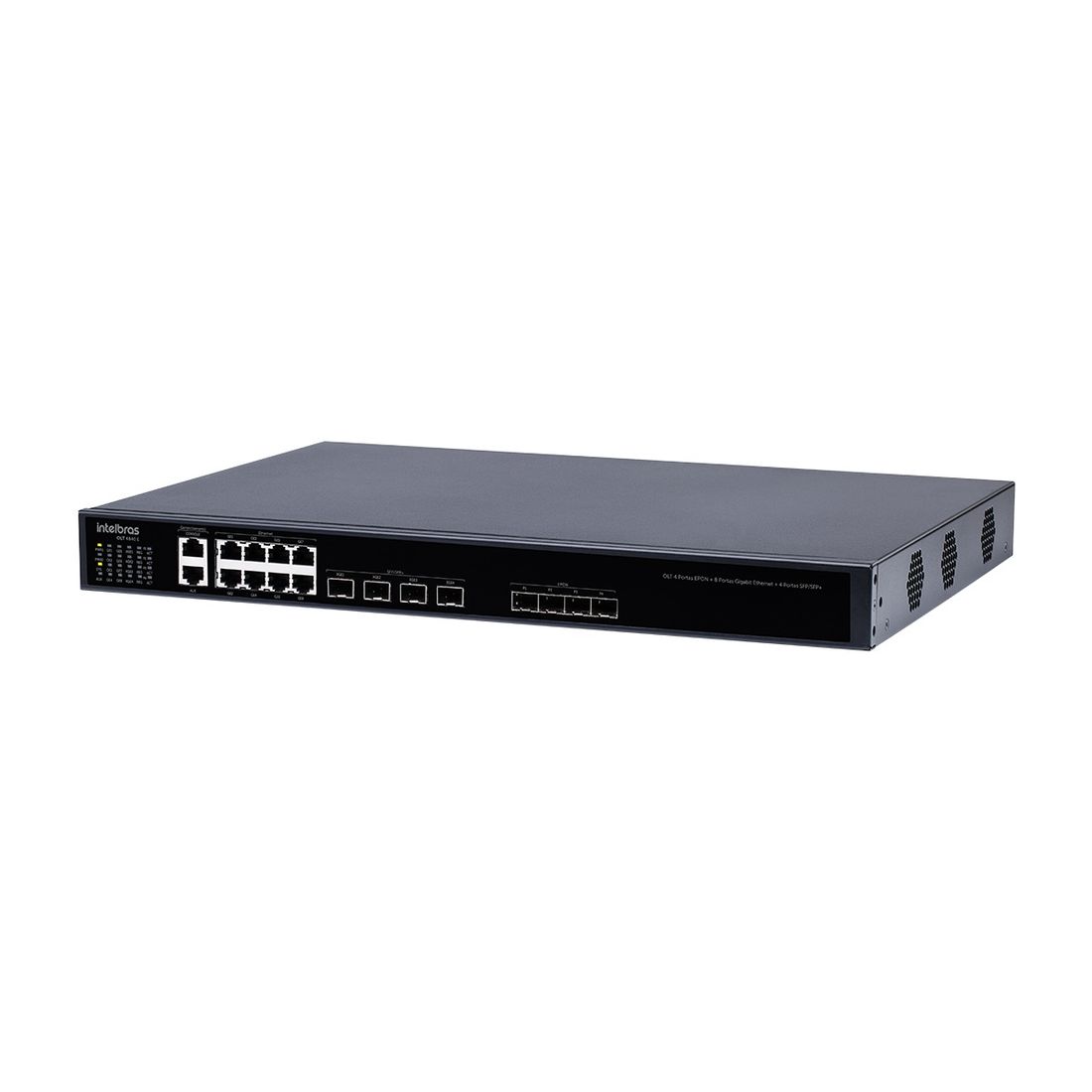 OLT 4840 E - Com 4 portas SFP EPON e 8 portas Gigabit Ethernet