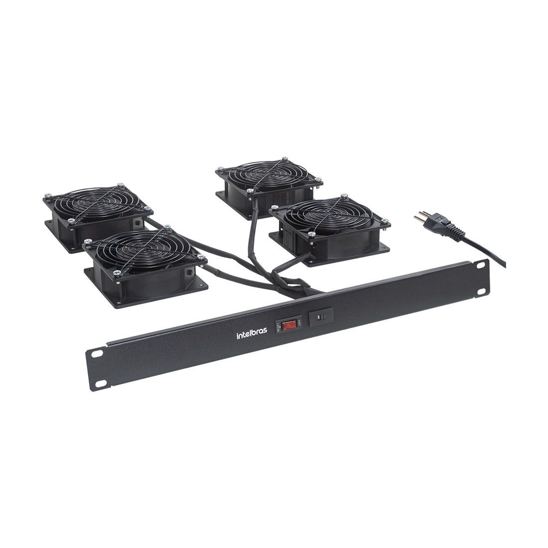 Kit ventilação para Racks com 4 ventiladores - KVR 4V Kit ventilação para Racks com 4 ventiladores - KVR 4V
