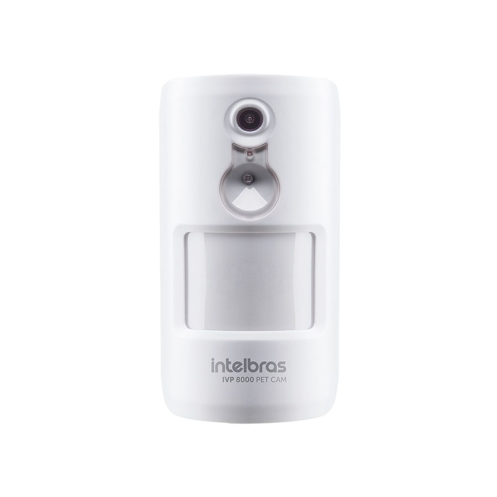 Sensor infravermelho passivo com câmera - IVP 8000 PET CAM Sensor infravermelho passivo com câmera - IVP 8000 PET CAM