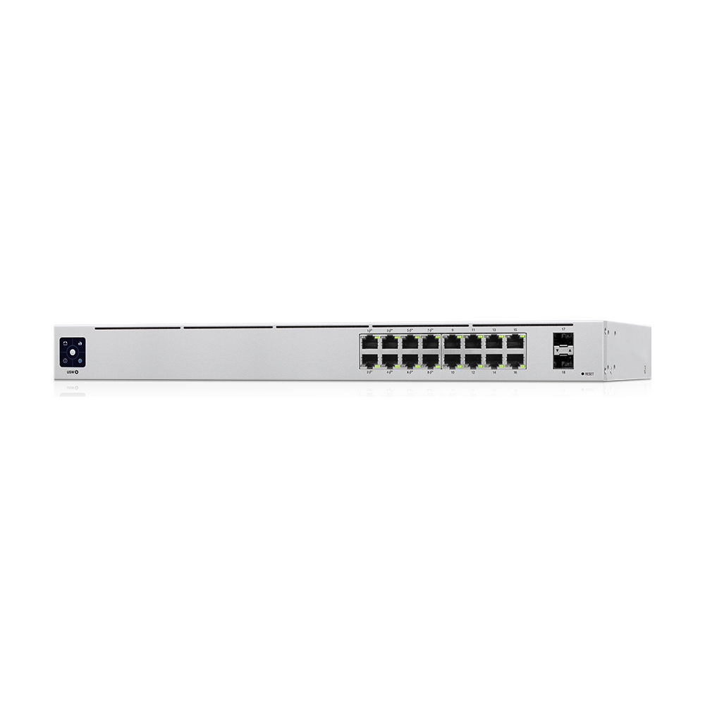 Switch 16 Portas PoE+ 10/100/1000 USW-16-POE-BR