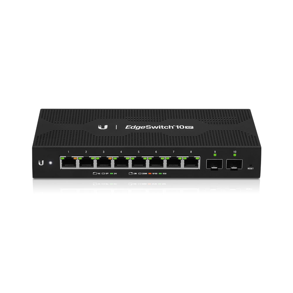 Edge Switch 8 Portas Gigabit (PoE Passivo 24V) ES-10XP-BR Edge Switch 8 Portas Gigabit (PoE Passivo 24V) ES-10XP-BR