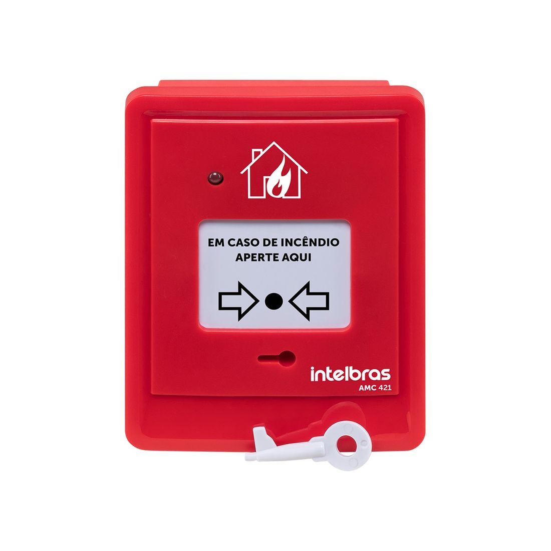 Acionador manual convencional sem sirene - AMC 421 Acionador manual convencional sem sirene - AMC 421