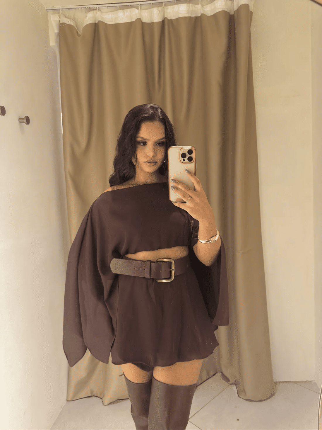 Conjunto blusa e shorts saia Conjunto blusa e shorts saia