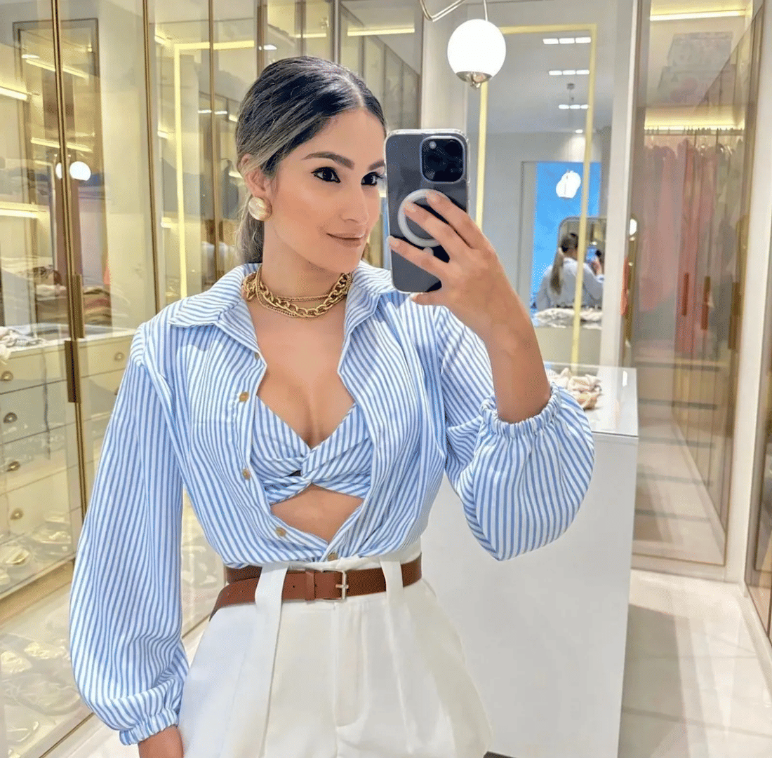 Shorts saia Monte Carlo em crepe