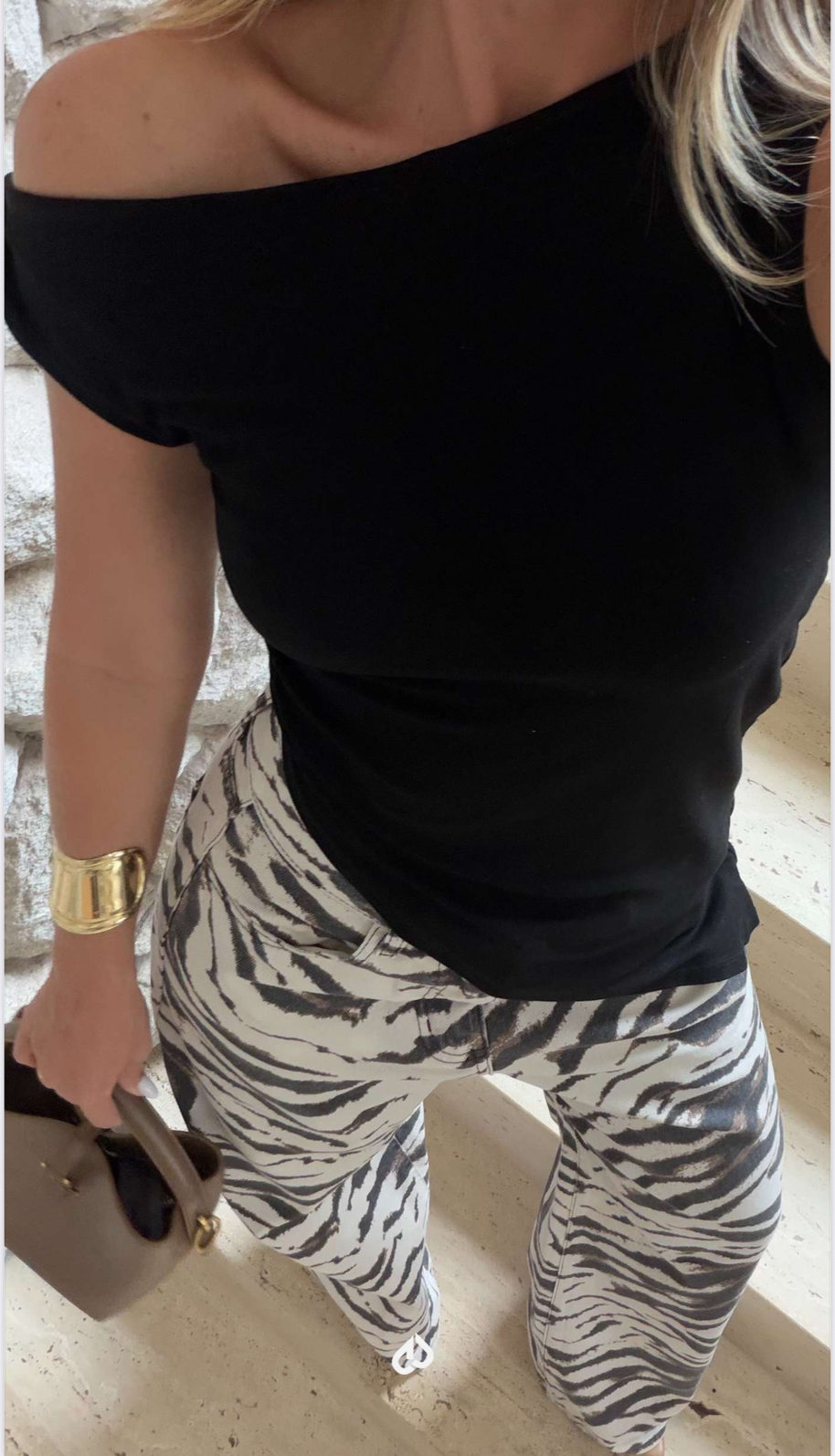 Calça jeans zebra Calça jeans zebra