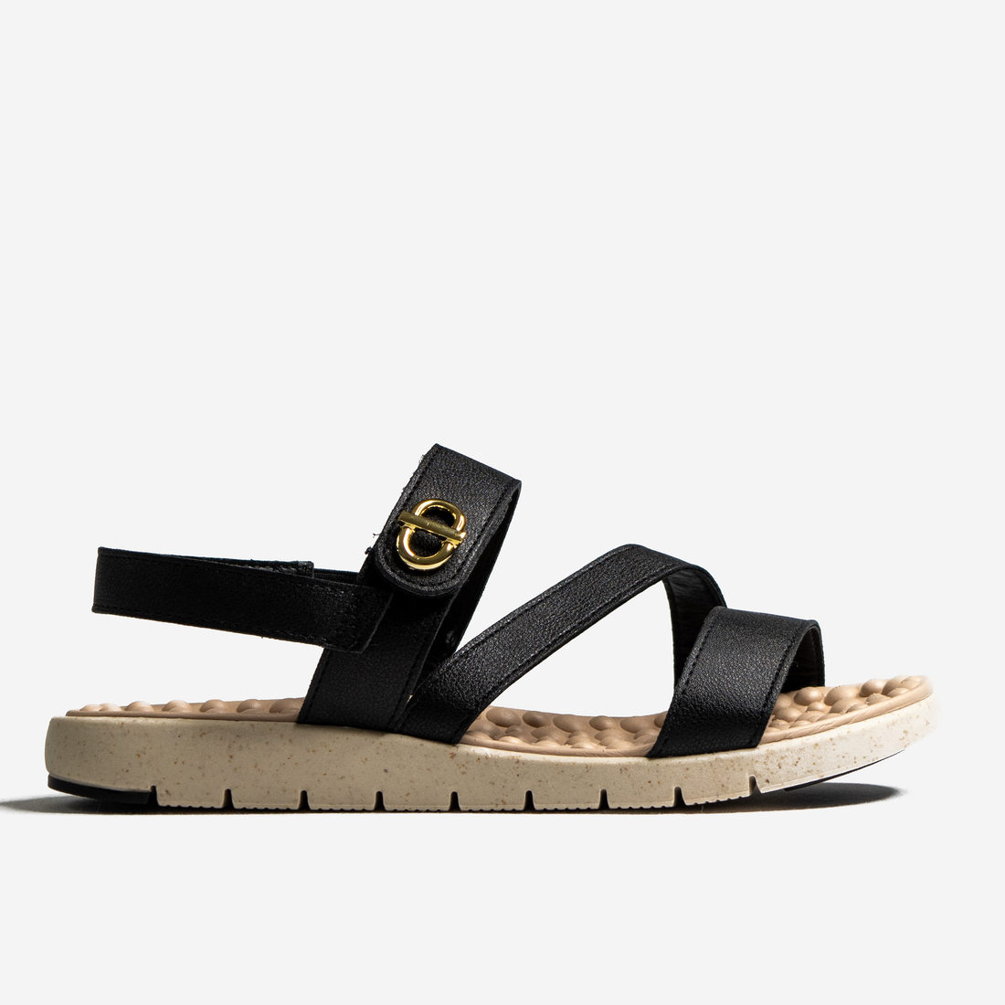 Sandália Modare Ultra Conforto Palmilha Massageadora Tiras Brilhos Aplicação Logo Preto Sandália Modare Ultra Conforto Palmilha Massageadora Tiras Brilhos Aplicação Logo Preto