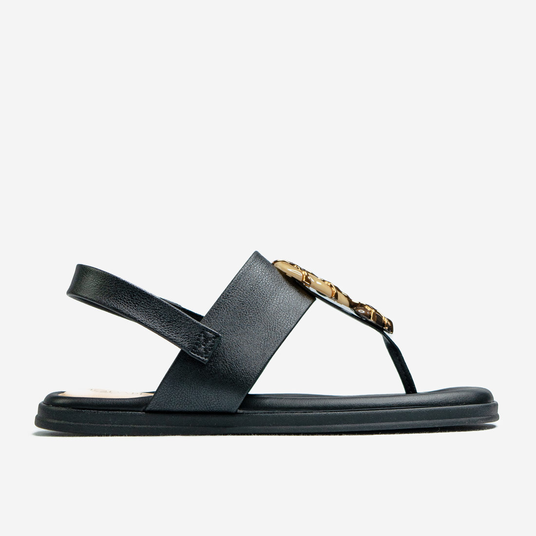 Sandália Modare Ultra Conforto Aplicação Pedras Salto Rasteira Posterior Elástico Preto Sandália Modare Ultra Conforto Aplicação Pedras Salto Rasteira Posterior Elástico Preto