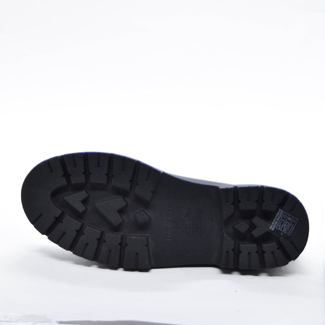 Sapato Mocassim Moleca Detalhe Corrente Salto Rasteira Solado Tratorado Preto Sapato Mocassim Moleca Detalhe Corrente Salto Rasteira Solado Tratorado Preto