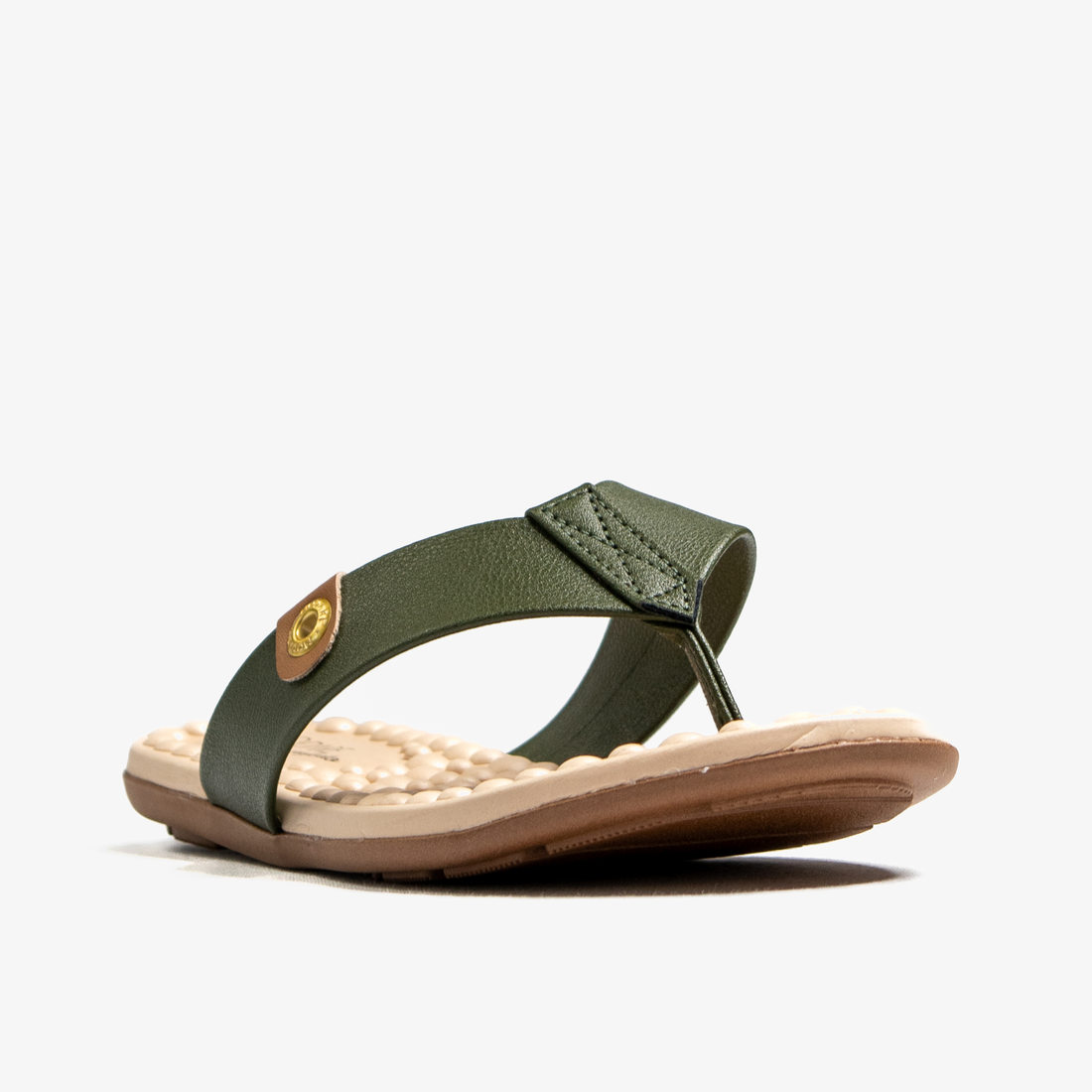 Rasteira Modare Ultra Conforto Palmilha Massageadora Cabedal Detalhe Ilhós Verde Rasteira Modare Ultra Conforto Palmilha Massageadora Cabedal Detalhe Ilhós Verde