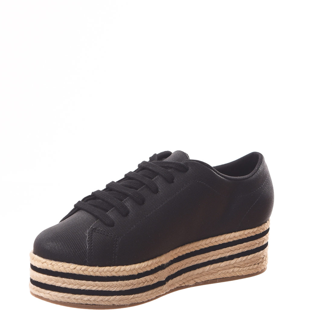 Tênis bebecê flatform com clearance corda feminino