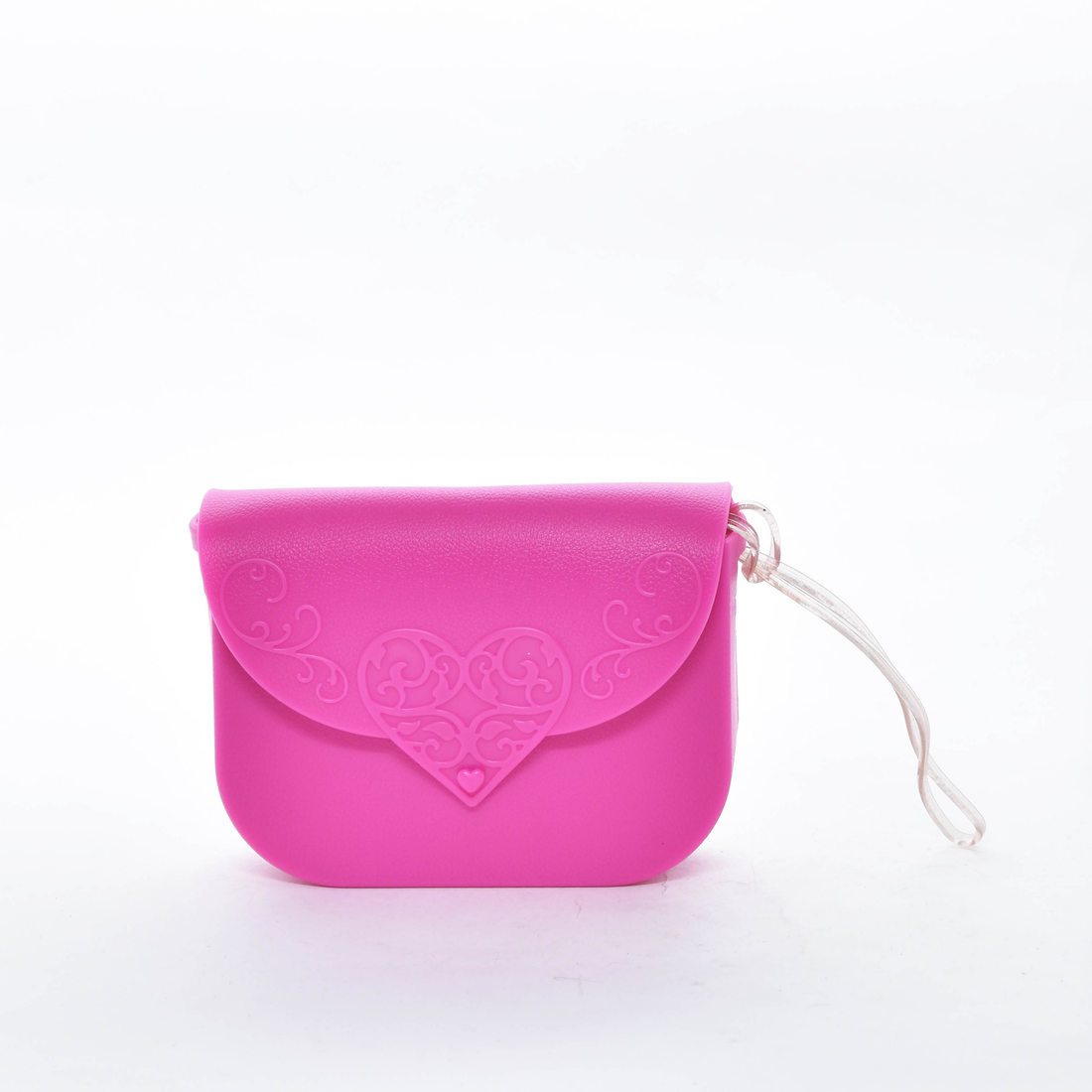 Sandália Grendene Disney Princesas Clutch Cabedal Coroa Acompanha Bolsa Rosa