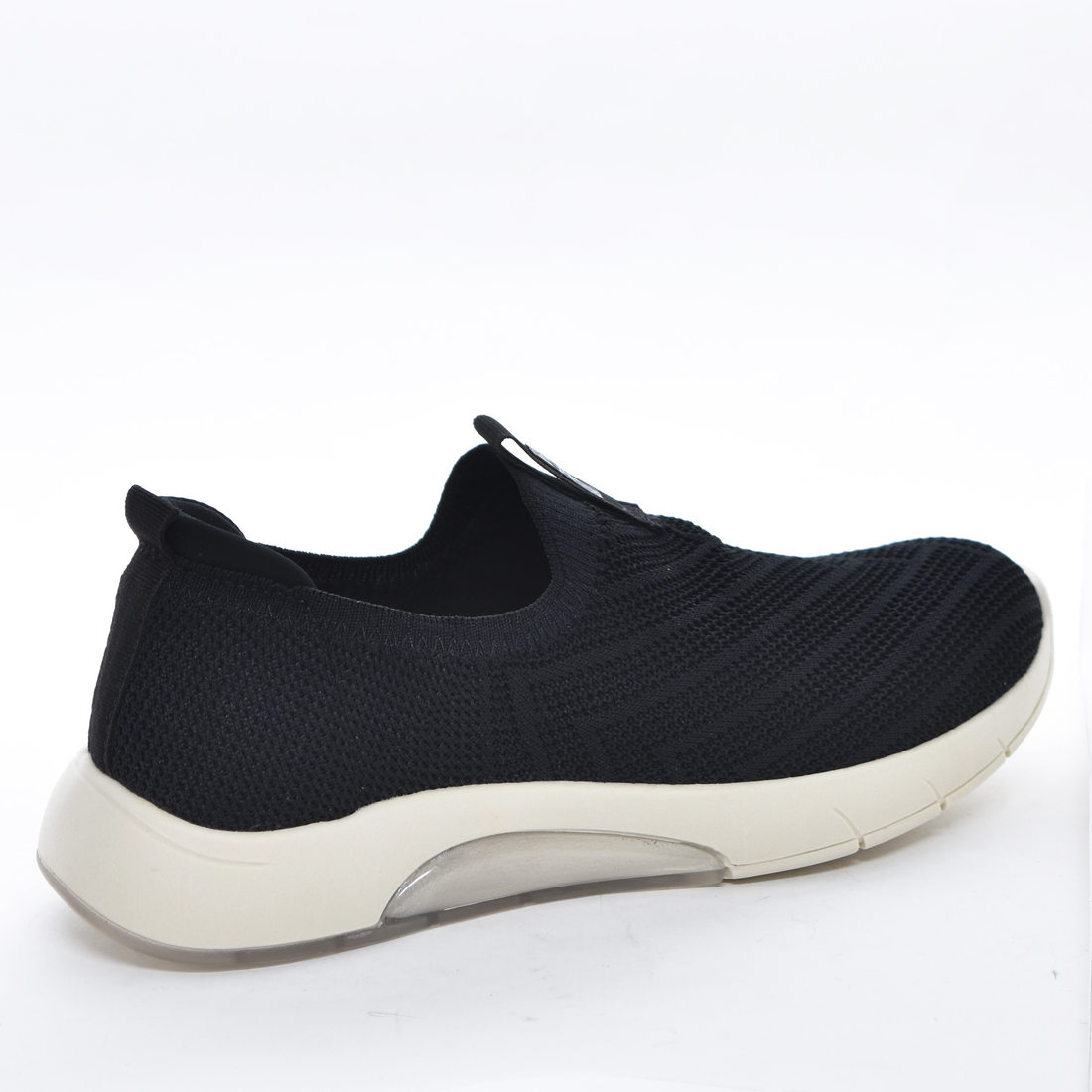 Tênis Slip-On Modare Ultra Conforto Mesh Trabalhado Palmilha Bolha Solado com Gel Preto