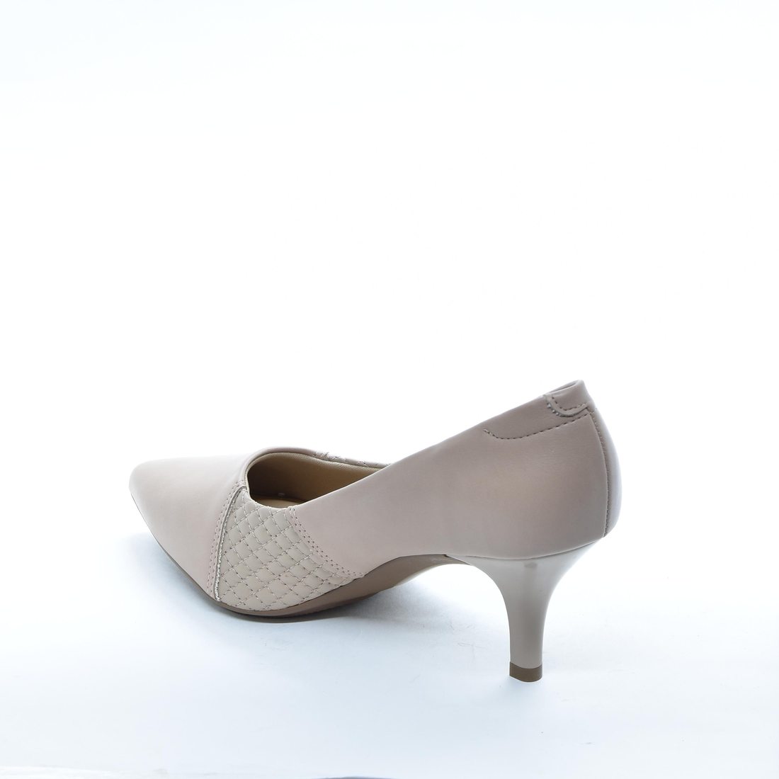 Sapato Scarpin Modare Ultraconforto Tecnologia Joanete Liso com Recortes Lateral Matelassê Bico e Sa Sapato Scarpin Modare Ultraconforto Tecnologia Joanete Liso com Recortes Lateral Matelassê Bico e Sa