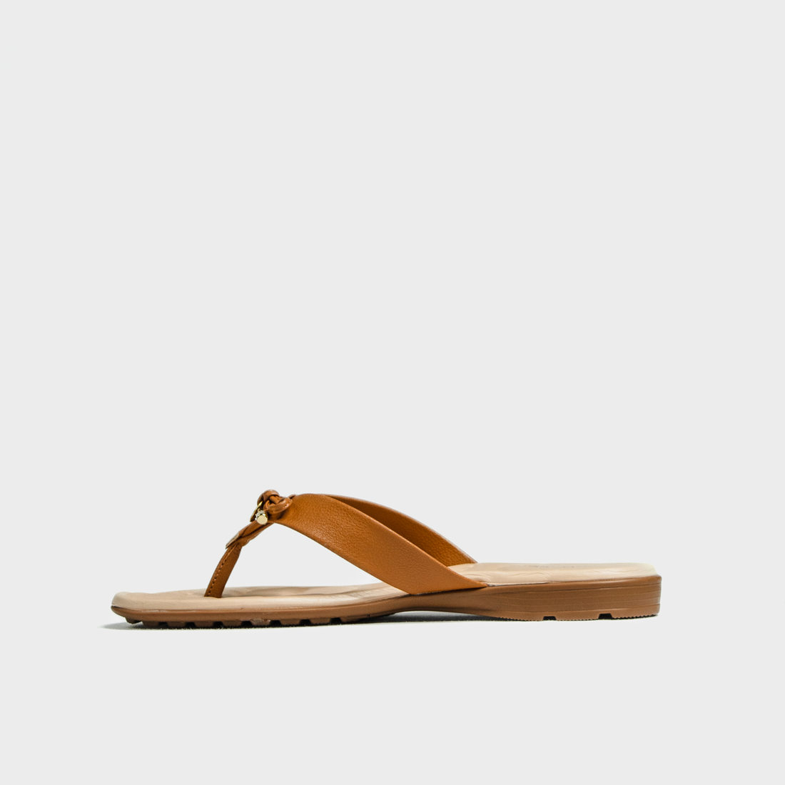 Rasteira Modare Ultra Conforto Tira Dedo Aplicação Laço Palmilha Massageadora Solado Antiderrapante