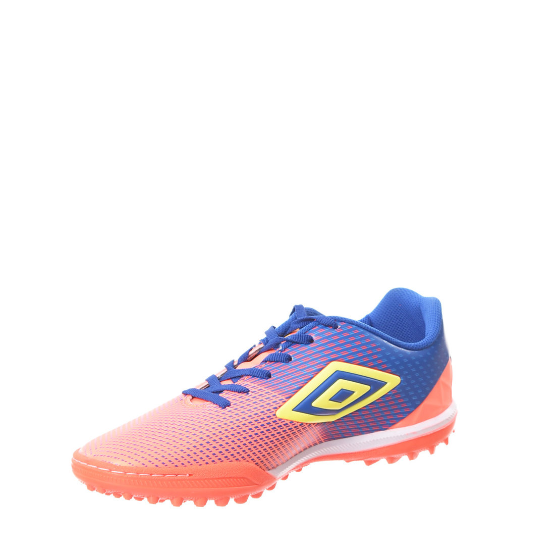 Chuteira Society Umbro Seep Sonic Jr Azul e Coral