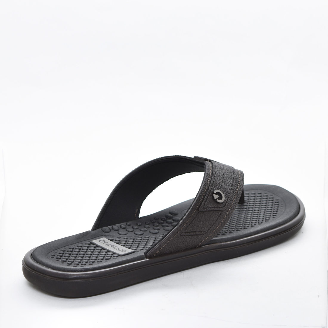 Chinelo Cartago Veneto Palmilha Massageadora Dedo Ad Marrom