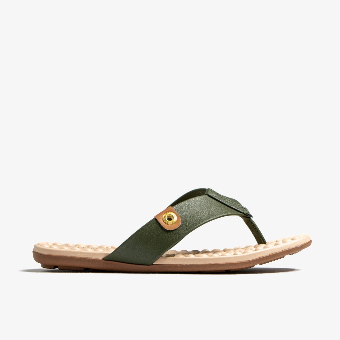 Rasteira Modare Ultra Conforto Palmilha Massageadora Cabedal Detalhe Ilhós Verde Rasteira Modare Ultra Conforto Palmilha Massageadora Cabedal Detalhe Ilhós Verde