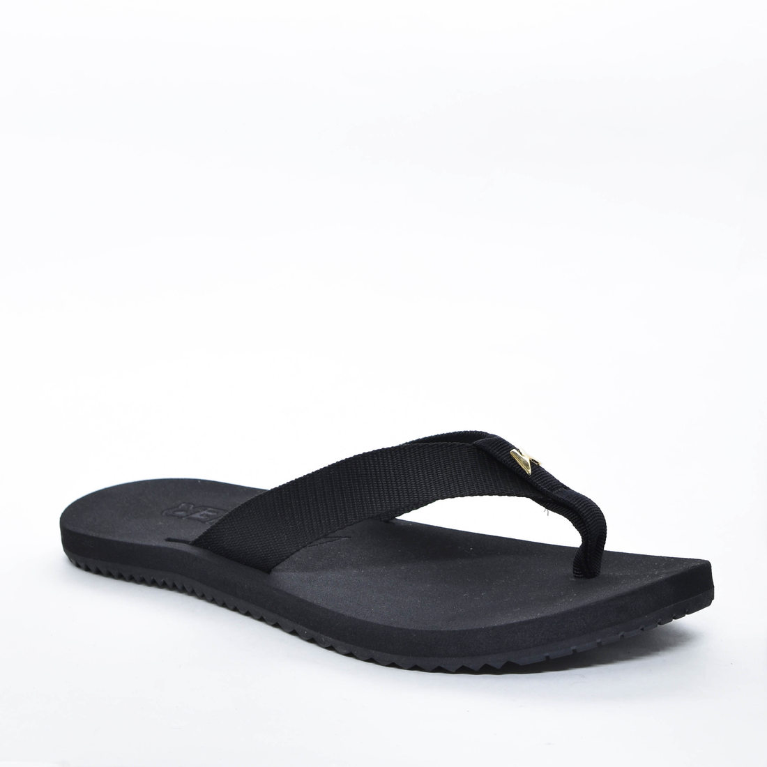 Chinelo Kenner Red Aplicação Metal Preto