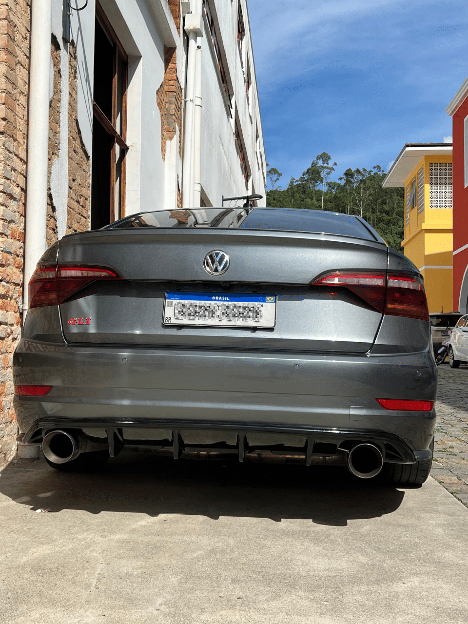 Difusor Spoiler Traseiro Jetta Gli Tsi